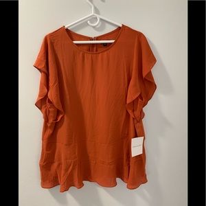 Gorgeous Orange Shirt Stella & Dot